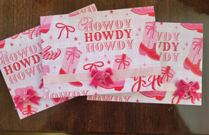 Image of Pink Boots and Bows