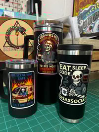 Image 1 of Custom Drawn Dissent Drinkware Pick Your Poison