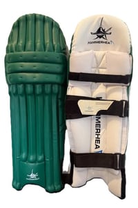 Image 2 of GREEN PRO BATTING PADS 