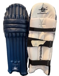Image 2 of BLUE (Navy) PRO BATTING PADS