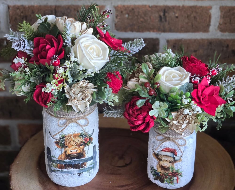 Image of Highland Cow Snowy Mason