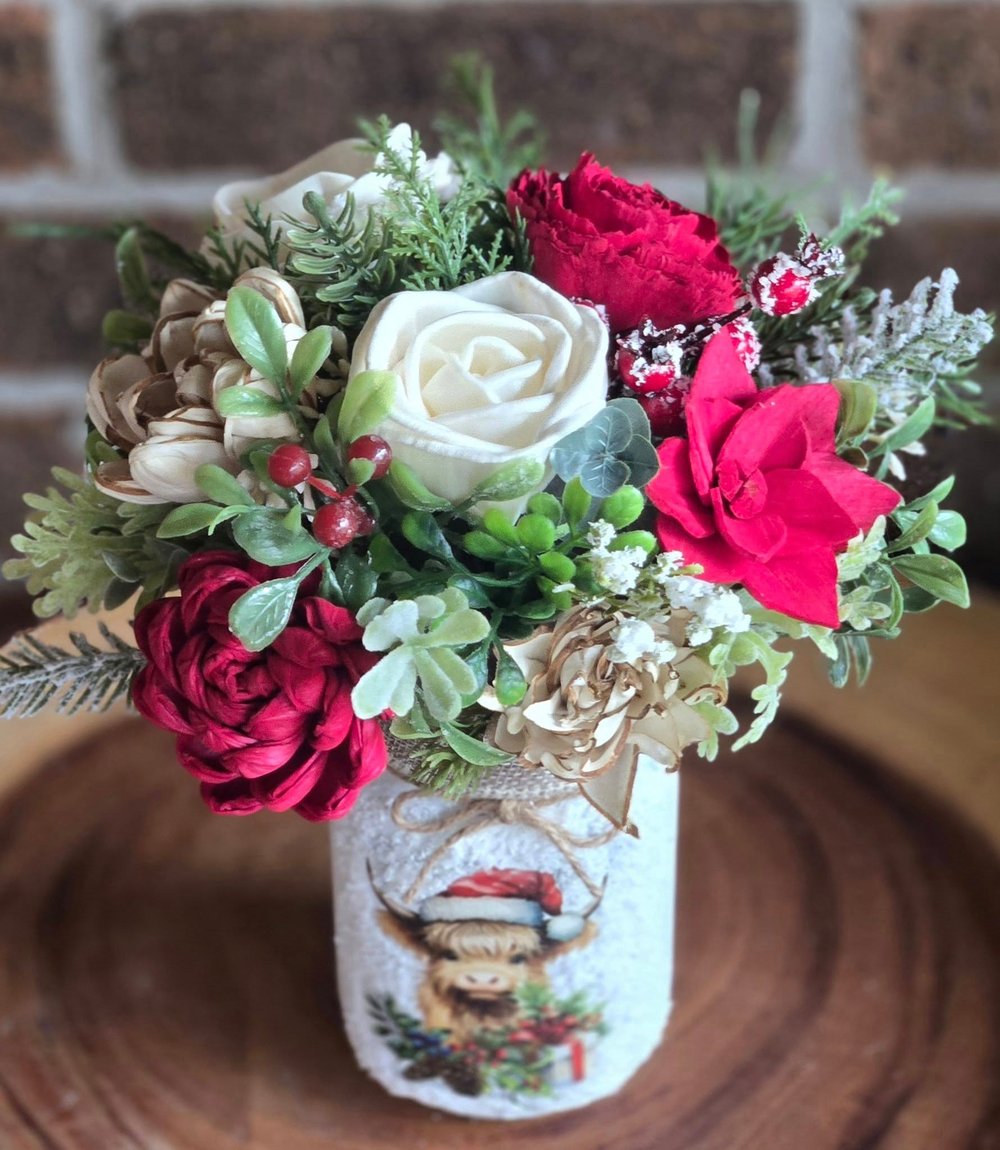 Image of Highland Cow Snowy Mason