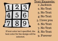 Image 4 of Personalized 9-Panel Photo Pillow Cover