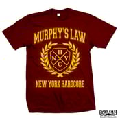 Image of MURPHY'S LAW "NYHC Crest" T-Shirt