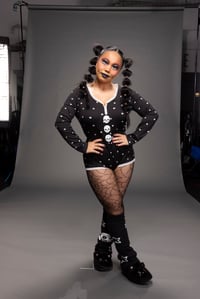 Image 1 of Black and White Skulls Set