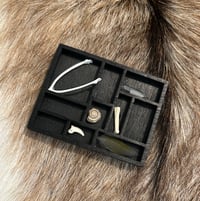 Image 1 of Reliquary (with pigeon wishbone and cat claw)