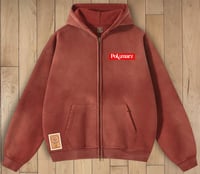 Polémarz: Sun Faded Red Hoodie