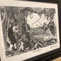 Image 2 of The Hanging Print Signed & Framed