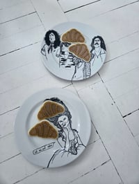 Image 4 of ROGLJIČEK  broška  // CROISSANT brooch