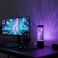 Image 2 of The "Ocean Chill" Jellyfish Lamp (Multi-Colour LED)