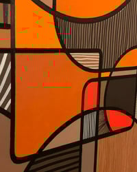 Image 5 of ‘Radiant Earth ll’ acrylic painting on wooden panel 