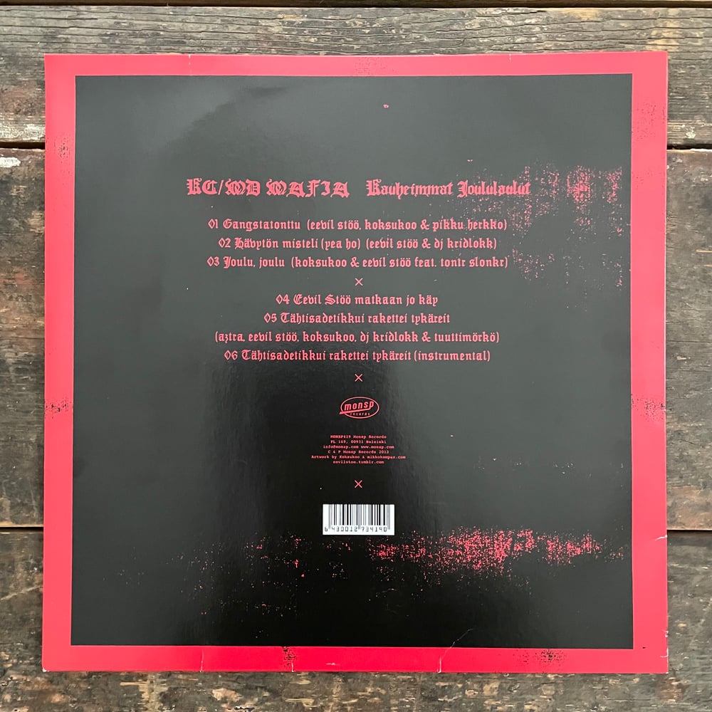 KC/MD Mafia - Kauheimmat Joululaulut vinyyli 2