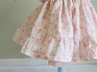 Image 5 of Baby Girl Dress Set Strawberry and Bunny Toile in Perfect Pink, Precious