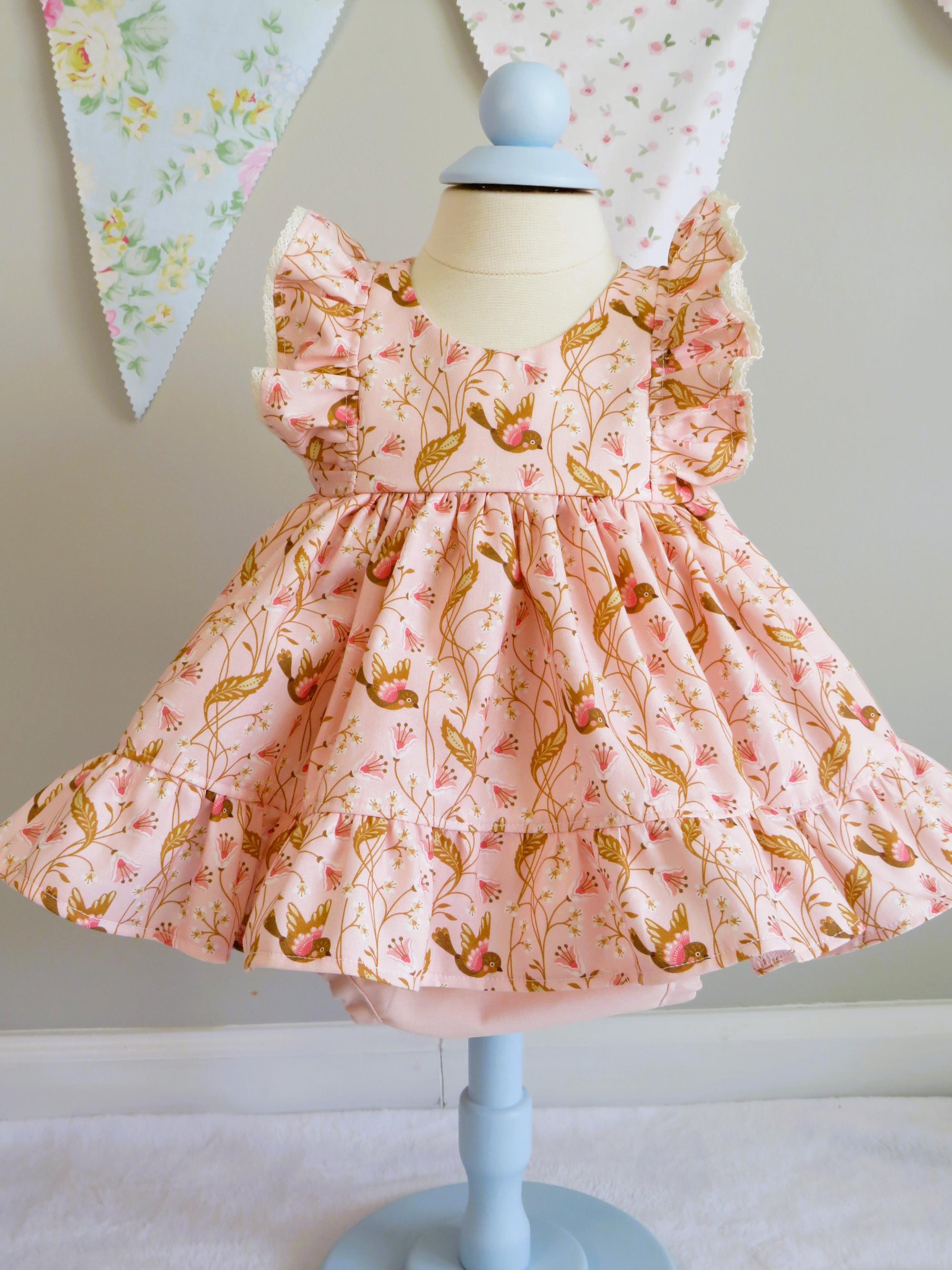 Baby Dress | Carolina Ruffle Baby Dress | Carolina Ruffle