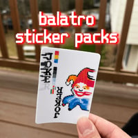 Image 2 of balatro (randomized) sticker packs
