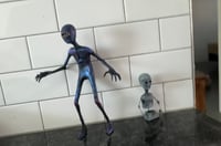 Image 1 of Tool Parasite and Victim sculpted set
