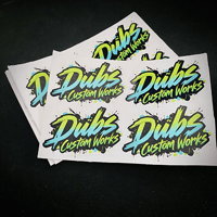 Image 2 of DCW 'Splat' sticker sheet