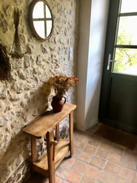 Image 10 of Petit établi ancien en bois 