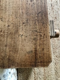 Image 15 of Petit établi ancien en bois 