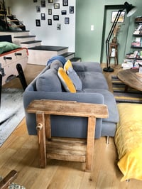 Image 11 of Petit établi ancien en bois 