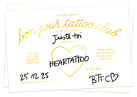 Carte 250€ Heartattoo