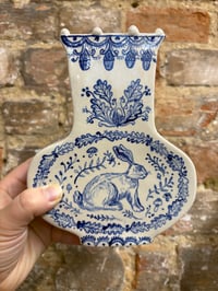 Image 2 of Ode to Autumn – Handmade Delftware-Inspired Ceramic Vase