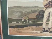 Image 6 of Framed Antique Aquatint Engraving Print 'Moor Guide' Old Spital Inn, The Pennines by George Walker