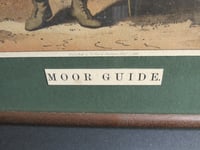 Image 10 of Framed Antique Aquatint Engraving Print 'Moor Guide' Old Spital Inn, The Pennines by George Walker