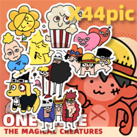 Image 1 of Pirate Magical Creatures Sticker Pack