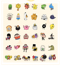 Image 2 of Mini Pirate Standee Gacha Set 2