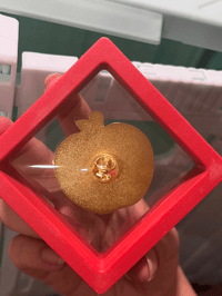 Image 2 of OP Captain Apple Enamel Pin