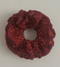 Image 2 of Ruby Rose Ruffle Scrunchie 
