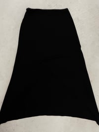 Essential Viscose Jersey Skirt — Black Uma 