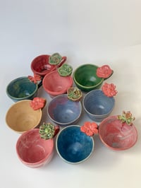 Image 5 of sky blue lotus mug