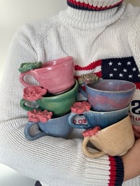 Image 4 of raspberry mint orchid mug