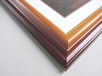 Image 17 of Floral Still Life by Albert Williams, Small Vintage Art Print in Wooden Frame