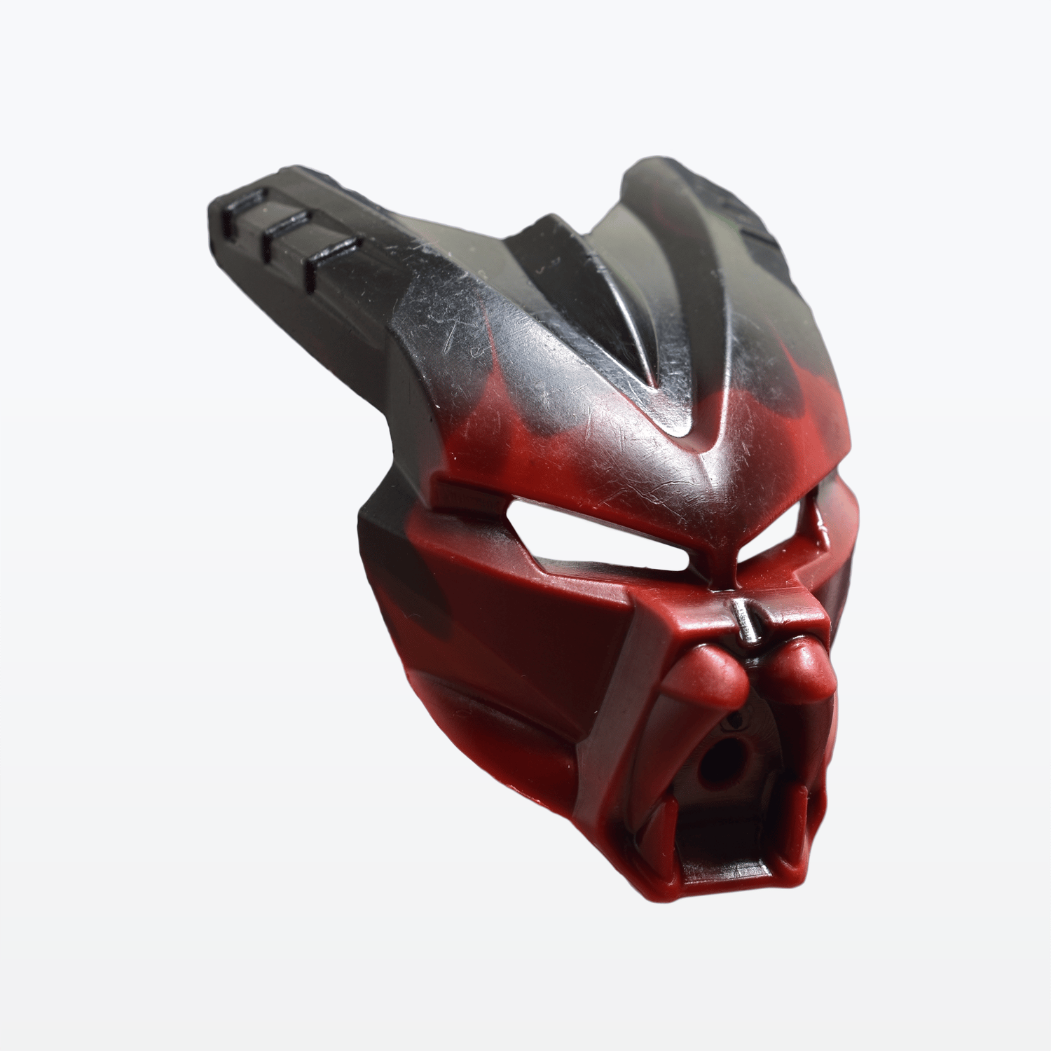 Image of Marbled Black-Dark Red Avsa Resin Replica