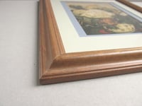 Image 9 of 'Roses, 1920' by Charles Rennie Mackintosh, Small Vintage Art Print in Wooden Frame