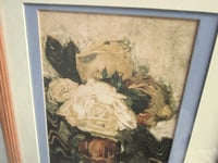 Image 5 of 'Roses, 1920' by Charles Rennie Mackintosh, Small Vintage Art Print in Wooden Frame