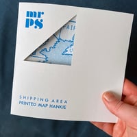 Image 2 of Shipping Forecast Area Map Handkerchief