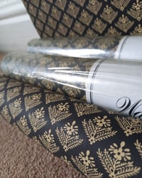 1970s Vintage Laura Ashley Wallpaper Rolls - Cottagecore Lady Fern Dark Academia - (Set of 2 or 1) – detail view 4