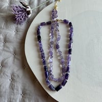 Image 2 of Collar Tubo Amatista-