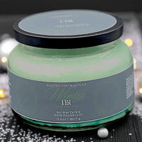 Image 4 of Winter Fir Holiday Candle | Fresh Evergreen Glow | Christmas Tree Scented Soy Wax Candle