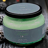 Image 11 of Winter Fir Holiday Candle | Fresh Evergreen Glow | Christmas Tree Scented Soy Wax Candle