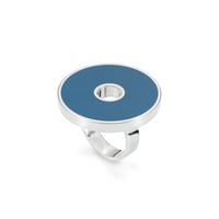 Image 1 of Large First Exploration Ring in Slate Blue or Red