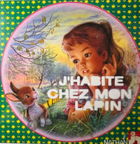 Image 2 of Cadre Martine J'HABITE CHEZ MON LAPIN