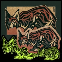 Image 1 of Sticker Club Leftovers - Lynx