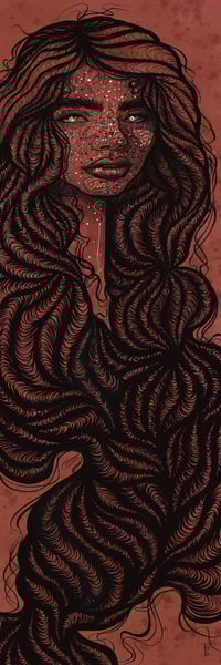 Image 3 of Entangled #2 (10x30")