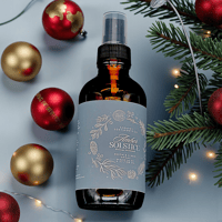 Image 7 of Amber Solstice Holiday Room Spray | Golden Glow Mist | Vintage Christmas Scented