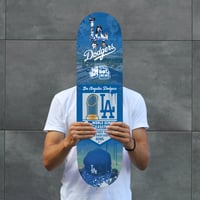 Image 1 of Dodgers Skateboard Decks